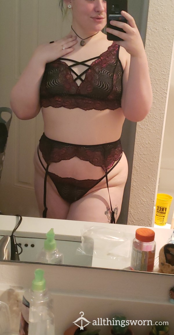 Perfect Black And Pink Set For A Sissy