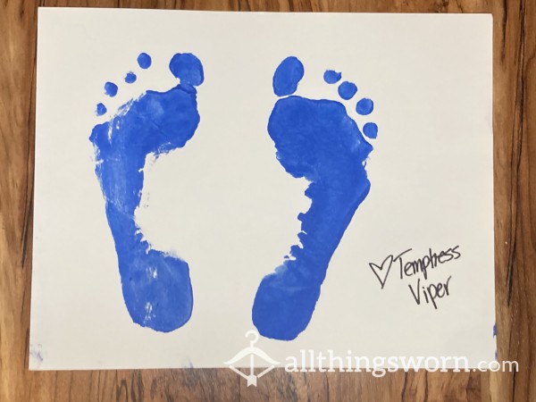 Perfect Paint Footprints