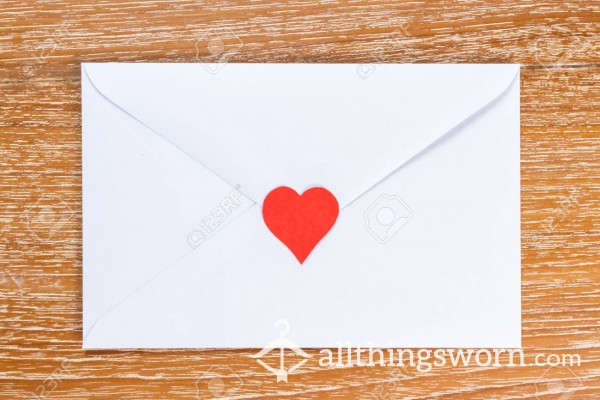 Personalized Love Letter/ Pen Pal Experience