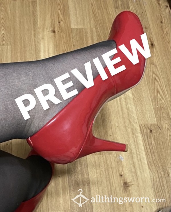🔥📸🔥 Photo Set- Red Hot Heels Set 4 🔥📸🔥