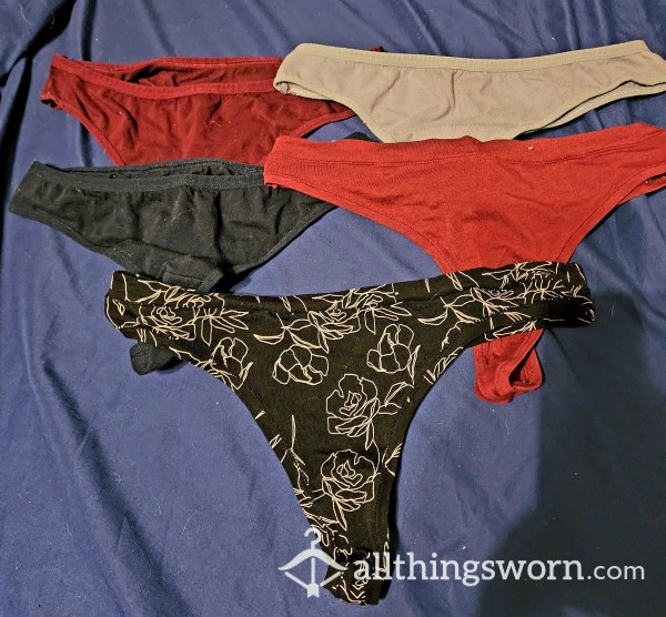 Pick A Pair And I Wear: Cotton-blend Thongs