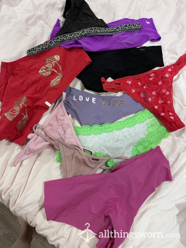 Sizes Mostly Large!! Pick Your Favorite Pair Of VS/pink Panties For Me To Wear For You!!😉
