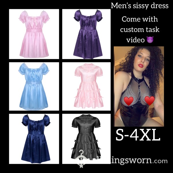 PICK YOUR SISSY DRESS & DO YOUR TASKS 😈