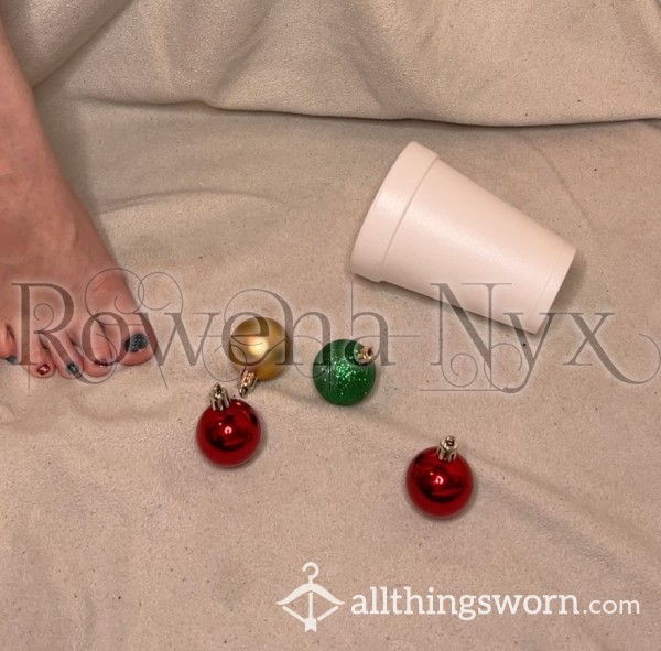Picking Things Up With My Gripper Toes: Ornament Edition