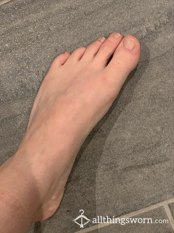 Pictures Of My Pedicure Leftovers
