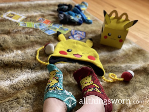 Pikachu Socks 6 Yrs Old