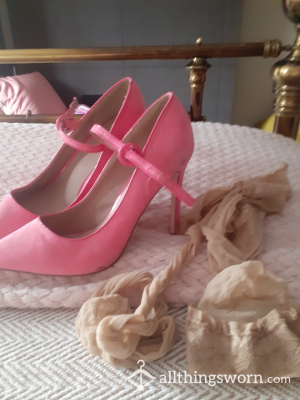 Pink 6ns Heels