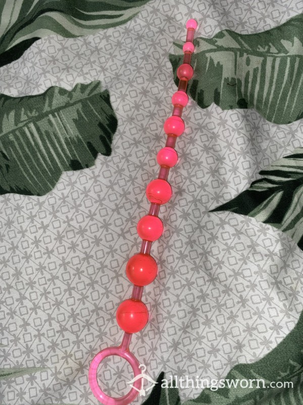 Pink Anal Beads