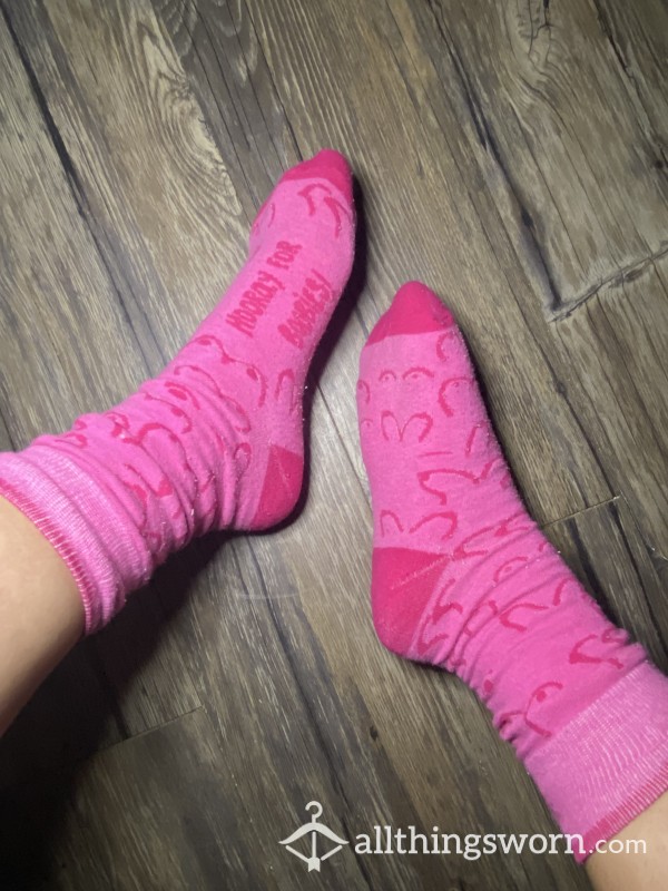 Pink Boobs Socks 🧦