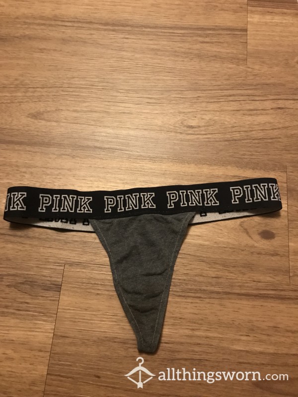 Pink Brand Thick Band Thong