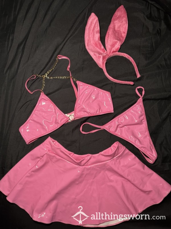 Pink Bunny Lingerie