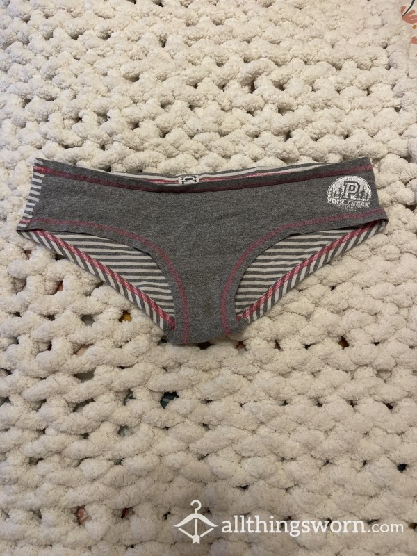 PINK Cheeky Panties (stains)
