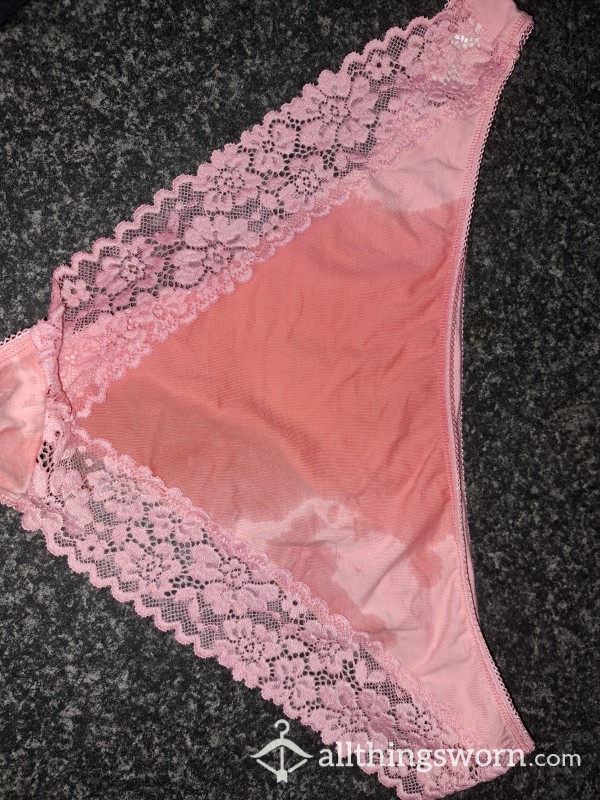 Pink Cotton Panties, Squirt