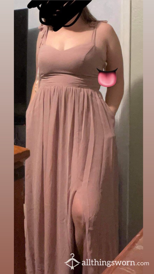 PRICE DROP Pink Bridesmaid Dress I Got Fucked In
