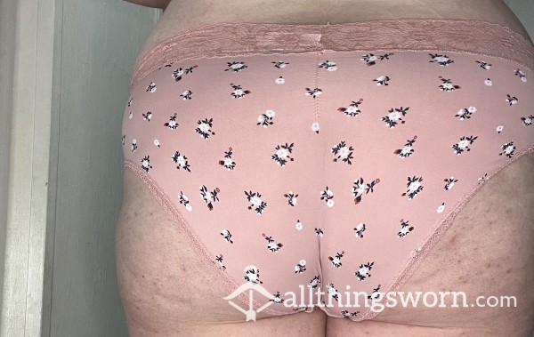 The Matron's Pink Floral Panty