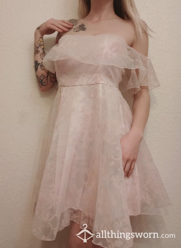 Pink Fluffy Princess Dress