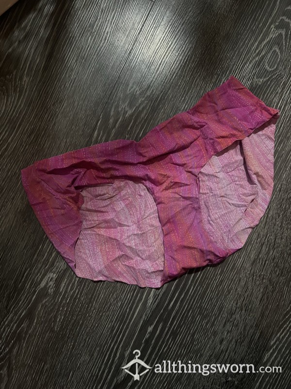 Pink Full Butt Worn Panties
