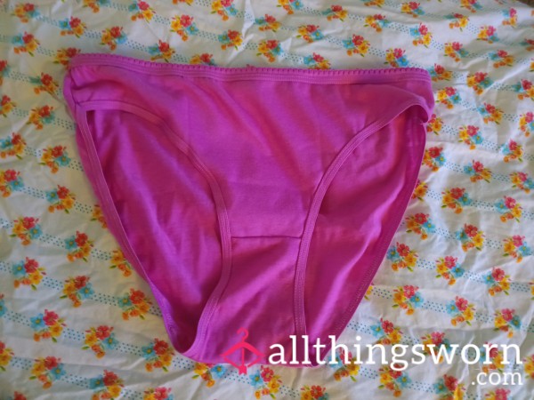 Pink Fullback Bikini Panty