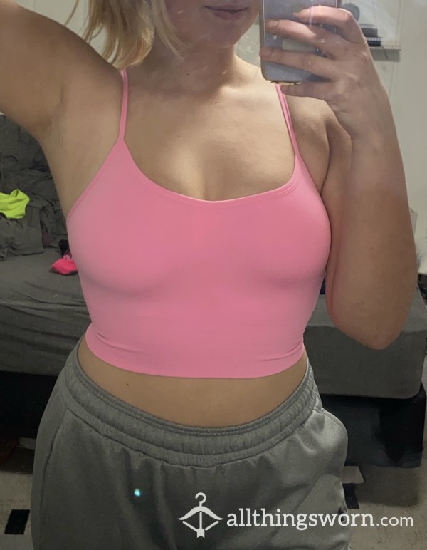 Pink Gym Top/bra