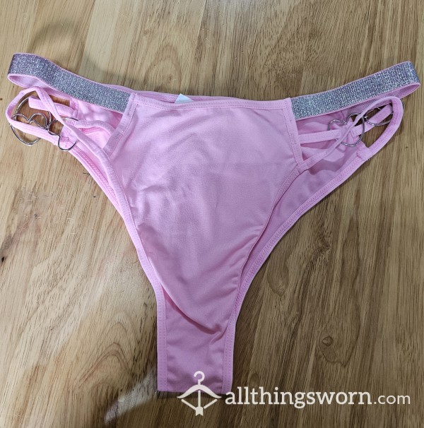 Pink Heart Linked Panty
