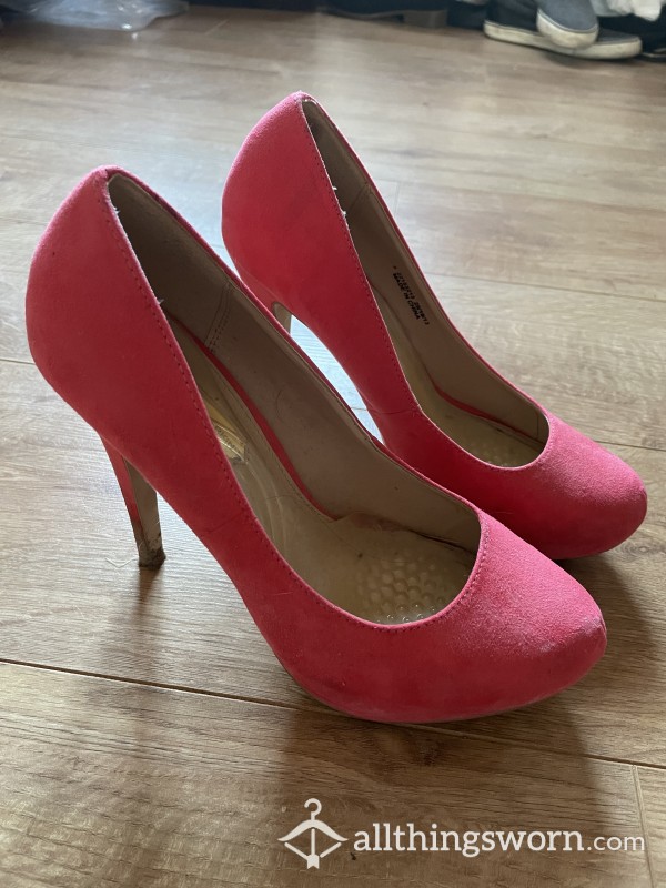 Pink High Heels - Well Worn