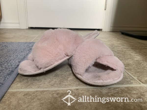 Pink House Slippers
