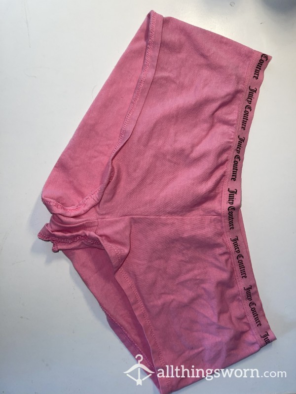 SOLD Pink Juicy Contour Boy Shorts