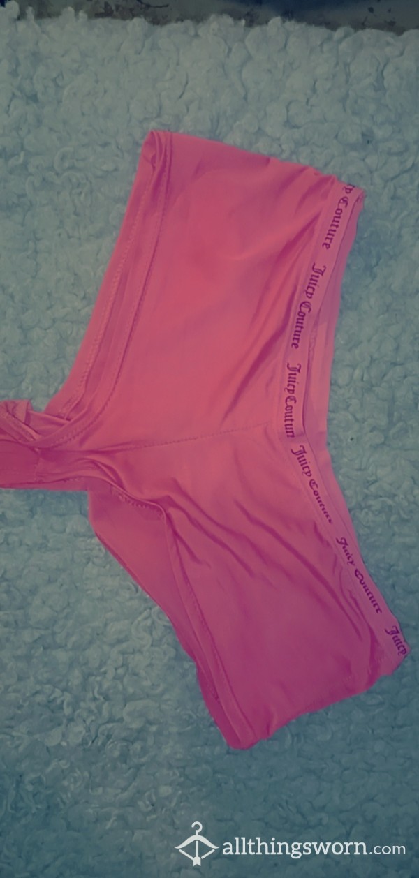 Pink Juicy Couture Boy Shorts