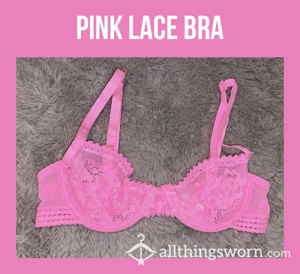 *reduced* Pink Lace Bra💕
