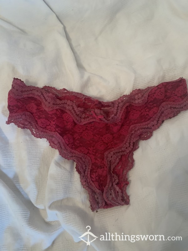 Pink Lace Knickers