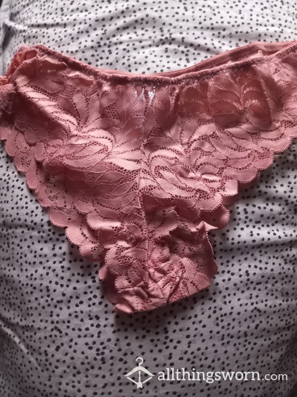 Pink Lacy Panties