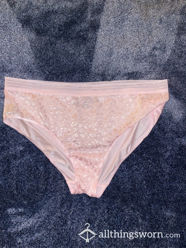 Pink Leopard Bikini Panties