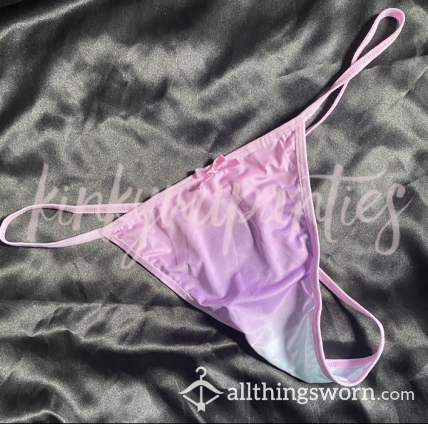 Pink Ombré G-String - 2-day Wear & U.S. Shipping Included! 💋