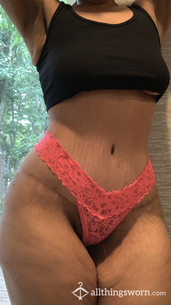 Pink Panties On Right Now, Can’t Help But To Touch Myself