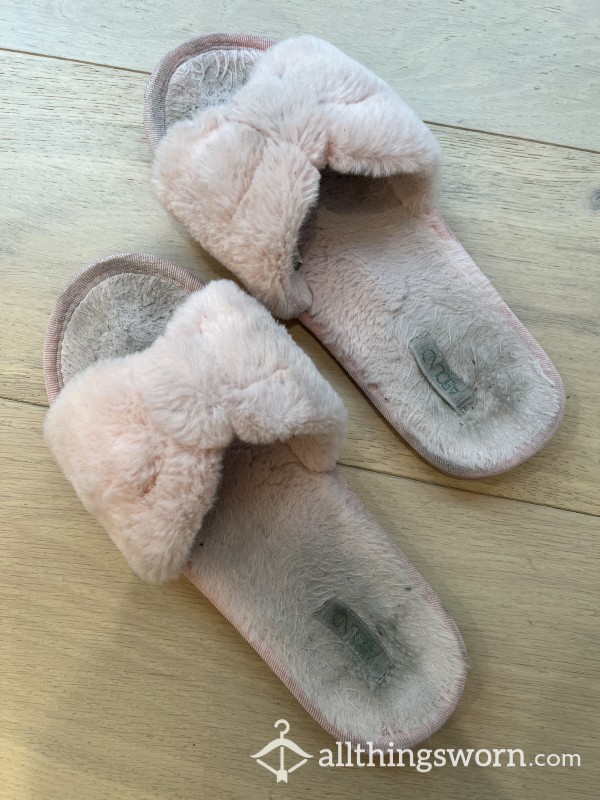 Pink Princess House Slippers