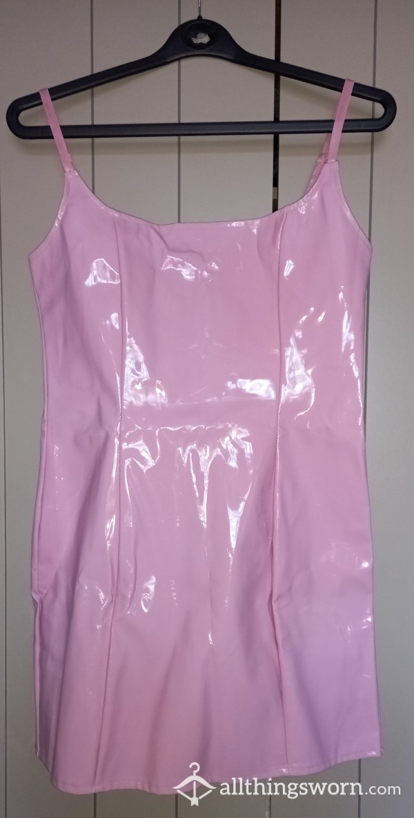 Pink Pvc Dress