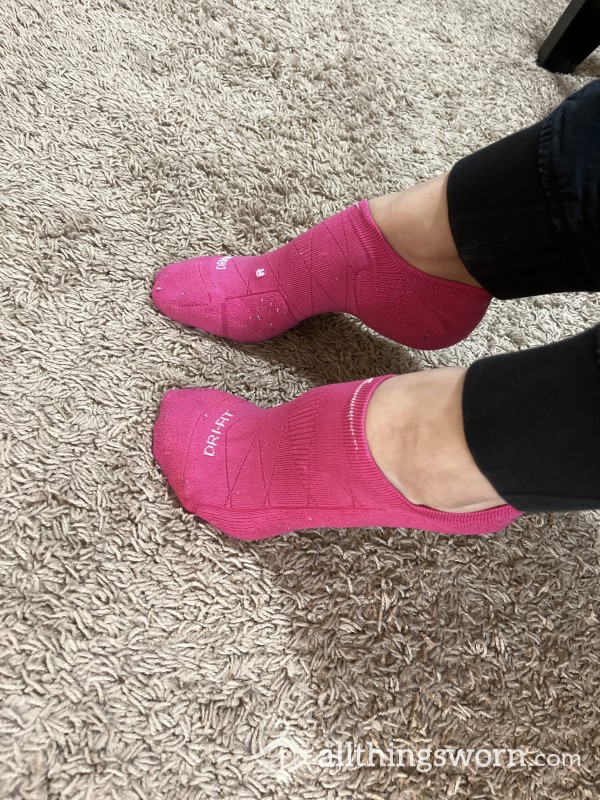 Pink Short Nike Socks