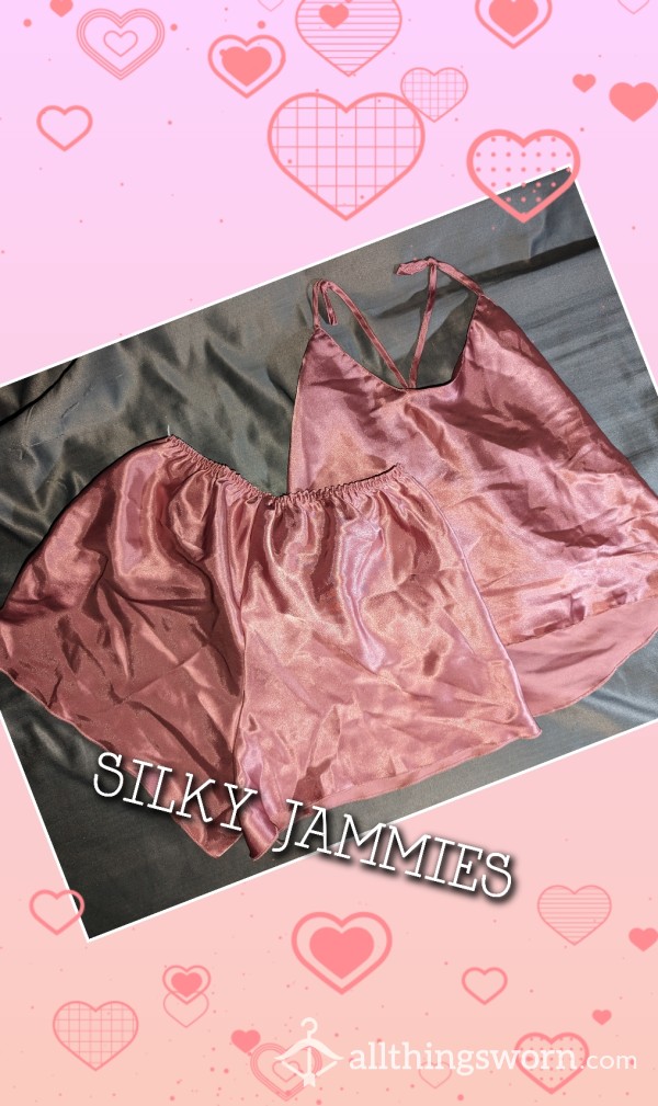 Pink Silky Jammies