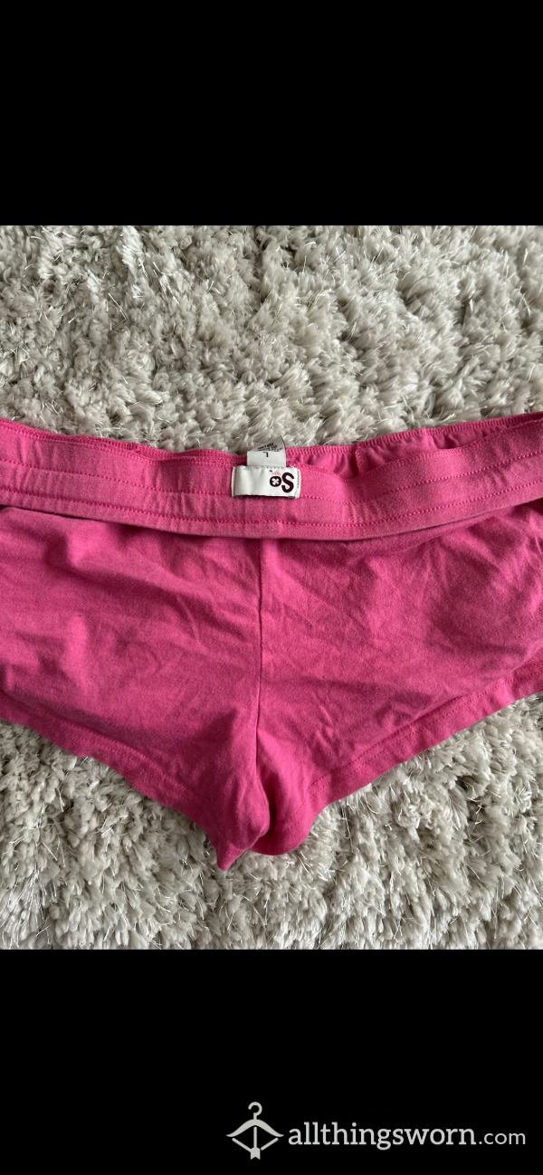 Pink Sissy Booty Shorts 💕💅