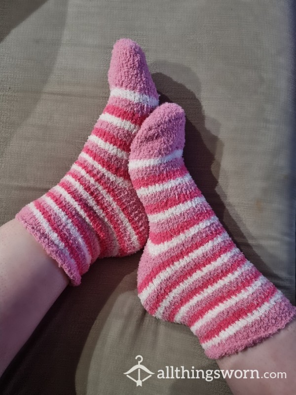 💗💋 Pink Soft N Fluffy Cosy Socks! 💋💗