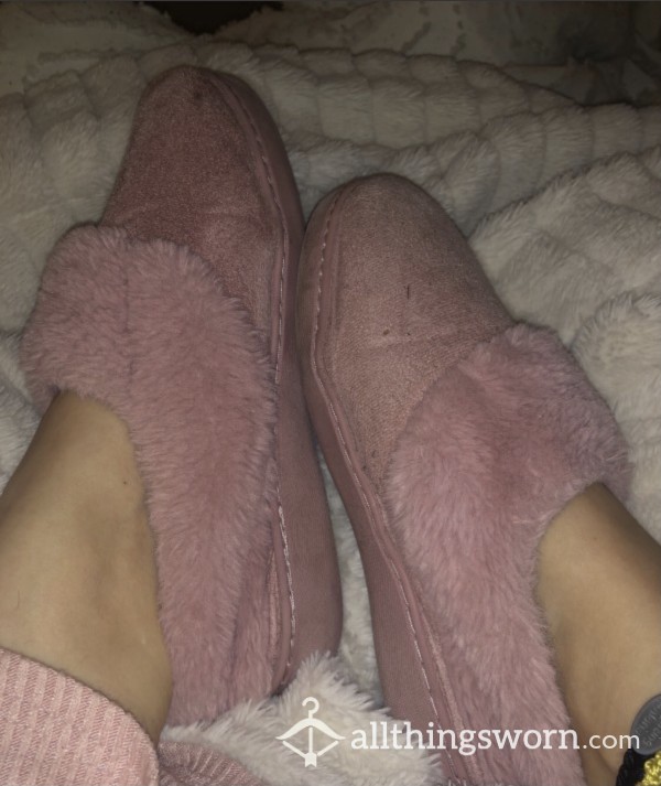 Pink Stinky Slippers
