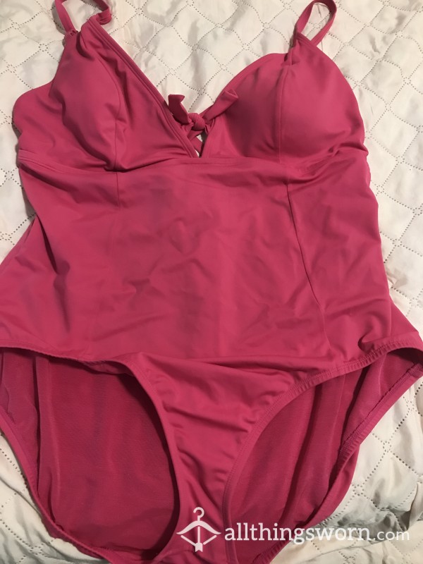 Pink Swimsuit 2xl