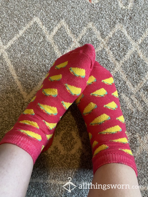 Pink Taco Socks