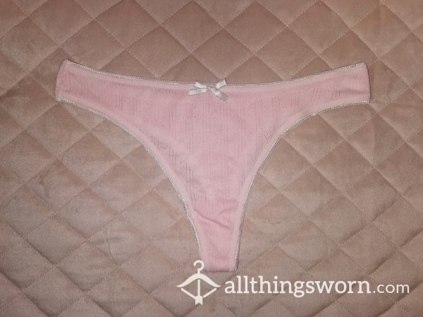 Pink Thong (fits UK 8/10/12)