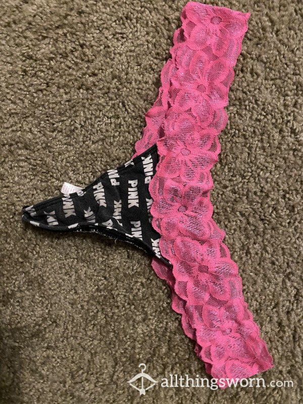 PINK Victoria Secret Used Thong!