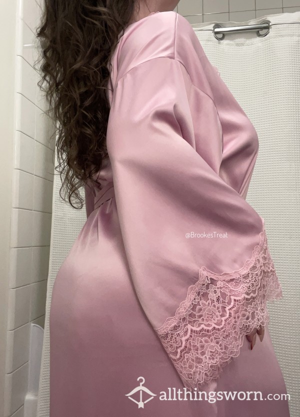 Pink Victoria’s Secret Robe