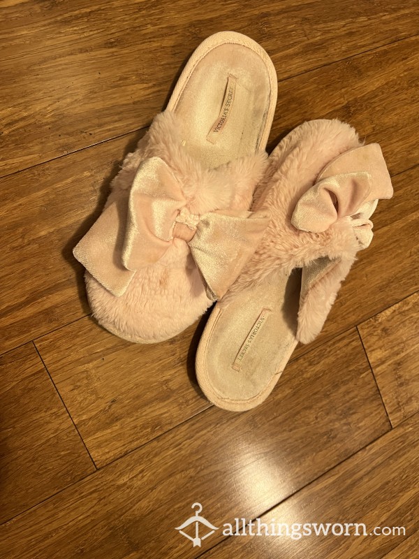 Pink Victoria’s Secret Slippers