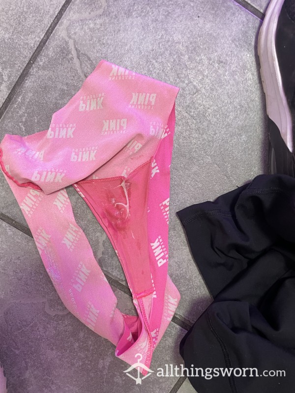 Solddd—Pink Victoria’s Secret Worn Panties