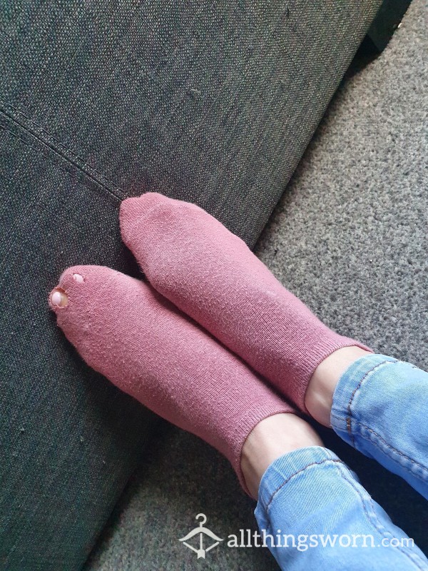 Pink Well Worn Holy Socks 💖