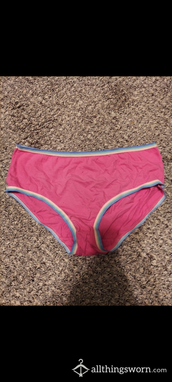 Pink Wonder Nation Brand Size 16 Bikini Cotton Panties
